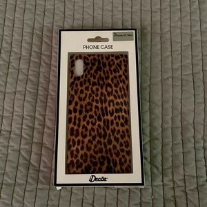 iPhone XS Max Phone Case- Leopard print. Brand New in Box.